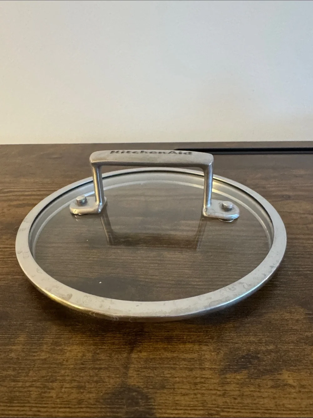 KitchenAid Small Clear Glass Pot Lid with Silver Handle (7 inch)